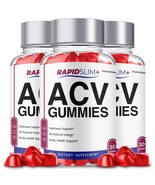 Rapid Slim ACV Gummies Supplement, RapidSlim Max Strength Formula (3 Pack) - $762.07 MXN