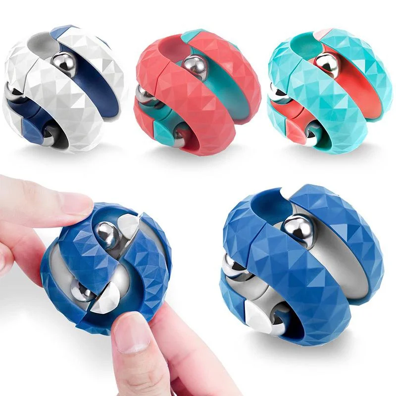 Orbit Ball Toy, Fidget Cubes Top Spinning Toy, as Stress Relief Gifts &amp; ... - £7.25 GBP+