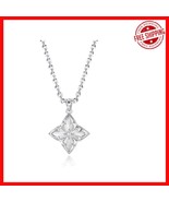 Lucky Clover Pendant Necklace for Women - 14K Gold Plated Adjustable Chain - $535.47 MXN