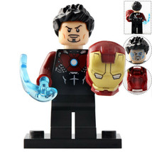 Tony Stark with Iron Mask (Endgame) Marvel Avengers Minifigures Toy New - £2.39 GBP