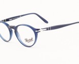 Persol 3092V 9038 Shiny Blue Cobalt Eyeglasses 3092 46mm - £148.71 GBP