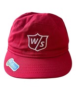 New Wilson Staff Golf Engineer Cap. Red. Fitted Size Small to Medium. - €11,37 EUR