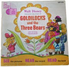 Walt Disney Presents the Story of Goldilocks and the Three Bears with Record [Pa - £23.72 GBP