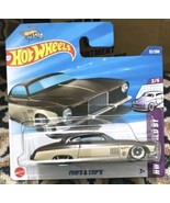 Hot Wheels 2025 Case B -Fish&#39; D &amp; Chip &#39;D Real Treasure Hunt RTH Short Card - $133.82 MXN