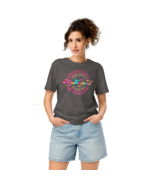 Unisex Organic Mid-Light T-Shirt – Retro Motherhood Mama Anthracite - $54.99