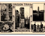 Monuments Multiview Oregon Trail Monument Expedition UNP DB Postcard G18 - $4.90