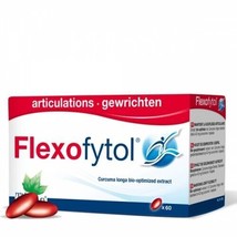 FLEXOFYTOL 60 Caps Joint and Muscle Health Extract of Turmeric Longa - £31.38 GBP