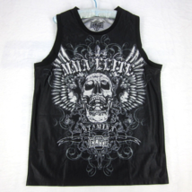 MMA Elite Tank Top Stamina Sleeveless Jersey Skull Wings Size Medium Black UFC - $35.00