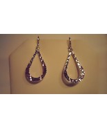 **Sterling Silver TEARDROP Dangling EARRINGS** - $65.99 CAD