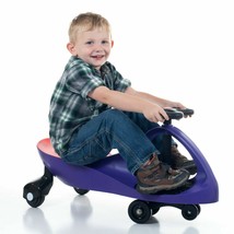 Twisting Swivel Purple Wiggle Car Roller Coaster Ride On Toy Energy Oper... - $111.99