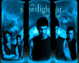 Glow in the Dark Twilight Jacob &amp; Wolf Pack Cup Mug Tumbler - $22.72