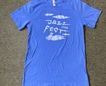 2022 Jazz Fest New Orleans Louisiana T-shirt Women’s? Size Med Blue - £11.21 GBP