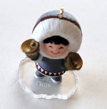 Hallmark Miniature Ornament Little Frosty Friends 1st in Series 1990 NO Box - £3.12 GBP