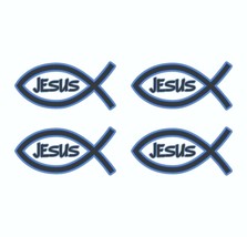 Jesus Decals  Custom Religious  Bumper Sticker - £2.85 GBP