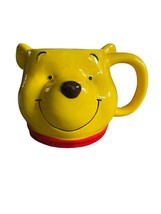 Disney Winnie the Pooh 3D Ceramic Tea Coffee Mug 20 Oz Yellow - $24.80