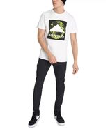 Caterpillar Men's All Cotton Connect Triangle Tee in White-Medium - $18.97