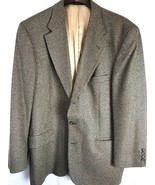 Robert Stock Sport Coat Size 42R Mens Houndstooth Blazer Jacket Silk Wool - $18.80