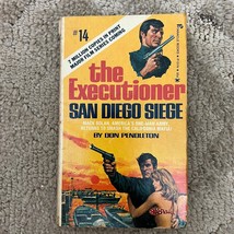 San Diego Siege Action Paperback Book by Don Pendleton Adventure 1972 - £9.58 GBP