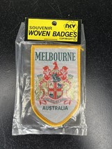 NEW In Package NCV Souvenir Woven Badges Patch Melbourne Australia - $10.00