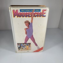 1985 DISNEY HOME VIDEO MOUSERCISE VHS Tape White Clamshell Tested Working - $14.25