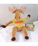 Z is for Moose Plush w/ tag Kelly Bingham Paul Zelinsky from book Merry ... - €64,08 EUR