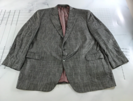 Jack Victor Blazer Suit Jacket Mens 50R Grey Tweed Two Button Prossimo B... - £46.54 GBP