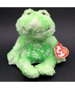 TY Beanie Baby Babies Palms Plush Stuffed Toy Frog Green May 22, 2006 Ex... - $23.21