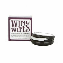Wine Wipes, Removes Red Wine Stains From Teeth Compact 15 wipes, 2 pack - £11.09 GBP