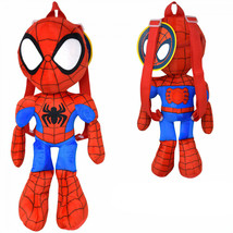 Spidey and His Amazing Friends Spider-Man 18&quot; Plush Backpack Multi-Color - £27.96 GBP