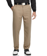 Greg Norman for Tasso Elba Men&#39;s 5 Iron Flat Front Golf Pants in Khaki-3... - £23.58 GBP