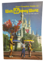 Vintage 1978 Your Complete Guide To Walt Disney World Book  - £11.13 GBP