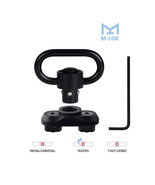 M-LOK Heavy Duty QD Sling Mount Swivel With Quick Detach Push Button Int... - $7.37