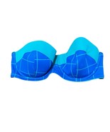 Spanx 2695 Retro Balconette Underwire Bikini Top Size 14 New Electric Bl... - $37.74 CAD