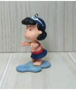 Hallmark 2004 Peanuts &#39;04 Olympic Games Lucy Swimming Christmas Tree Orn... - £4.72 GBP