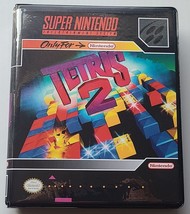 Tetris 2 CASE Super Nintendo SNES Box BEST Quality Available - £10.20 GBP