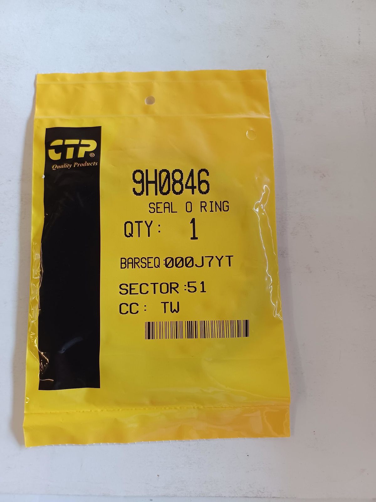 9H0846 9H-0846 Seal O Ring Made to Fit New Aftermarket - $4.34