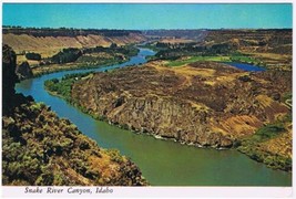 Idaho Postcard Twin Falls Snake River Canyon - $2.96