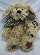 Boyds Fuzzy Tan Parker B. Pooch Dog 10&quot; Plush Stuffed Animal Toy Boyd&#39;s Bears - £15.69 GBP
