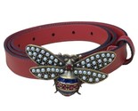 Gucci Belts Margaret leather belt and buckle 403776 - $399.00