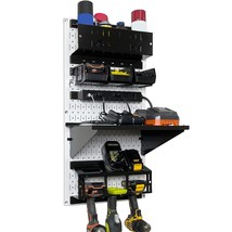 Wall Control Power Tool Storage Organizer Kit Cordless Drill Holder Char... - £160.97 GBP