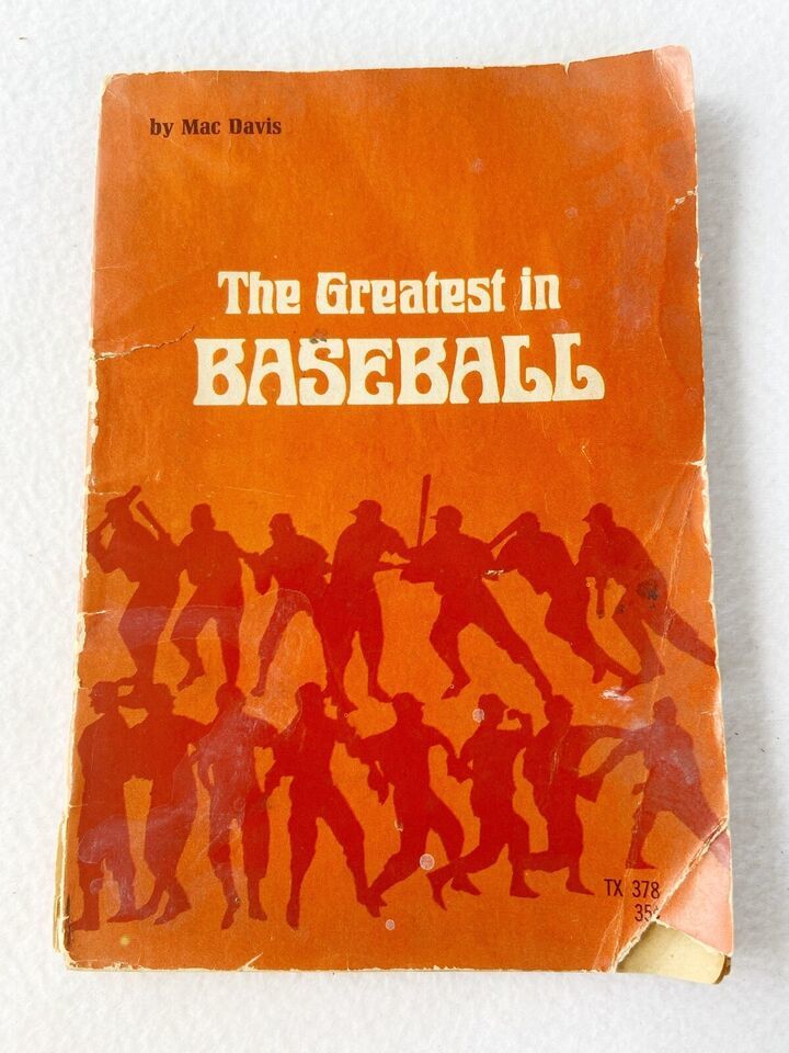 (First Print) The Greatest In Baseball SC Mac Davis 1962 Lou Gehric Jackie - $4.86