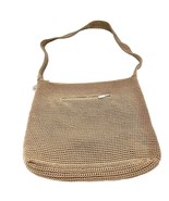 The Sak Tan Crochet Purse Bag with Zip Closure Interior Pocket - £20.73 GBP