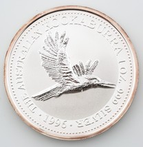 1996 Australian Kookaburra 1 oz. 999 Silver BU Coin Queen Elizabeth II - $112.66 CAD