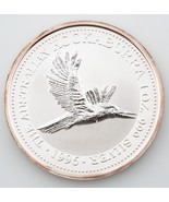 1996 Australian Kookaburra 1 oz. 999 Silver BU Coin Queen Elizabeth II - $112.63 CAD