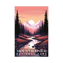Mount Rainier National Park Poster | S03 - £26.37 GBP+