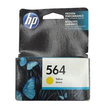 HP 564 Yellow Ink Cartridge CB320WN (Expired, Genuine OEM) - $8.28