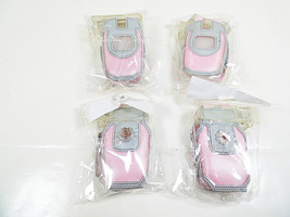 4 Replacement Cell Phone Cases Vintage Cellular Flip Phones Case Belt Cl... - £6.14 GBP