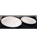 Fukagawa Arita 713 Cross Star Atomic Age 2pc SERVING PLATTER SET OVAL 16... - £54.72 GBP