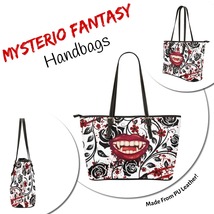 Vampire Blood Lust Artistic True Blood Inspired PU Leather Tote Handbag. - £107.89 GBP