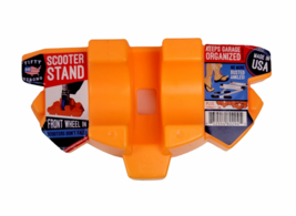 Scooter Stand 50 Strong Orange Interlocking Wall / Floor Mount Made in U... - $6.99